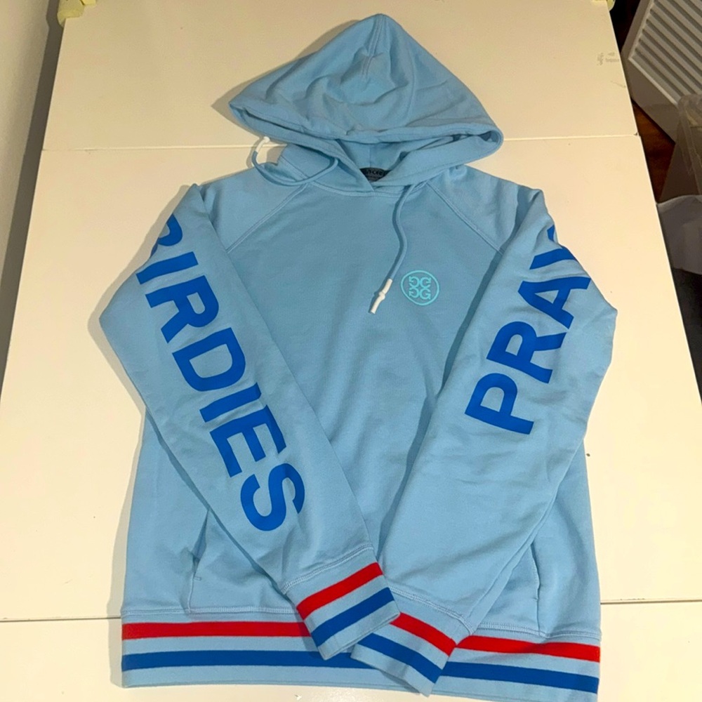 G/Fore G4 “Pray For Birdies” Baja Hoodie Size‎ SMALL